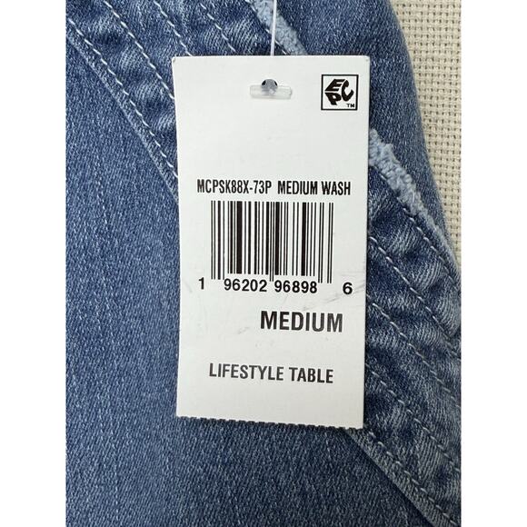 NWT Madden Girl Skater Jeans Sz M Baggy Elastic Drawstring Waist Streetwear - Picture 9 of 13